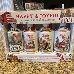 Happy & Joyful Holiday Hand Soap Collection